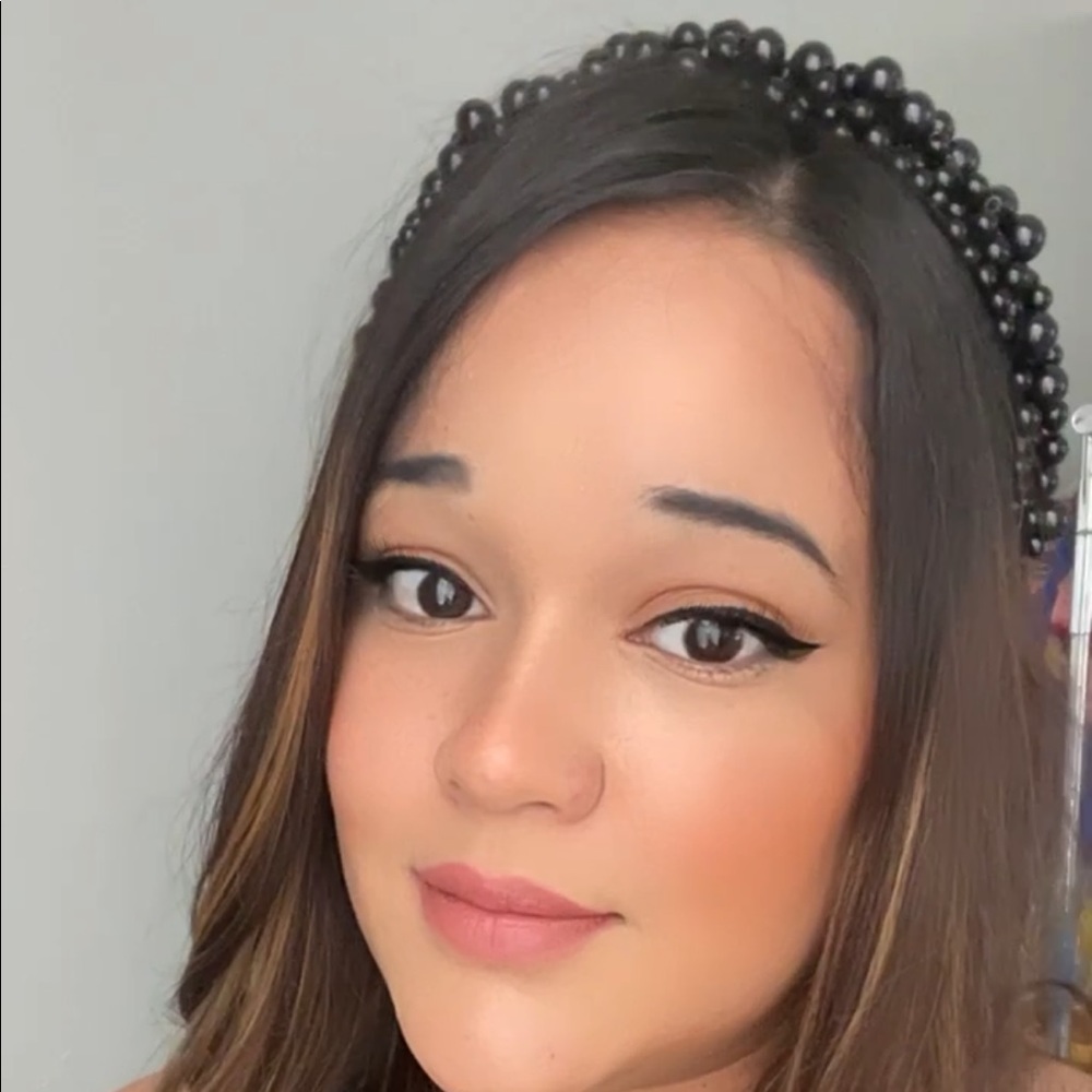 Black Pearls Headband